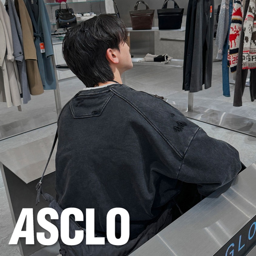 スウェット・トレーナー [Premium] 3 TAP Sulfur Dye + Damage Heavy Sweat Shirt