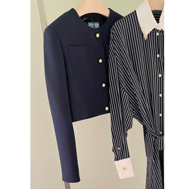 PRADA トリコチン シングルブレストジャケット