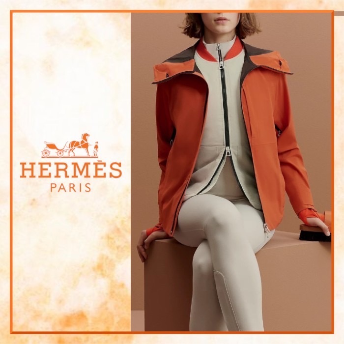 普段使いもOK\tHermes\tジャンピング ハードシェルジャケット