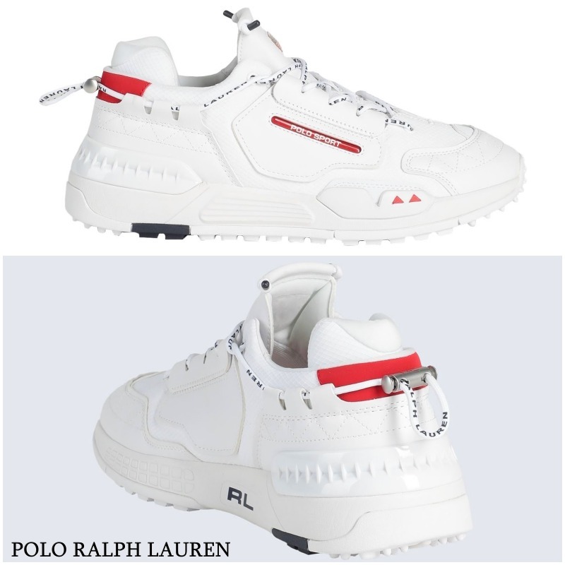 【POLO RALPH LAUREN】PS200 SNEAKER スニーカー ‐White
