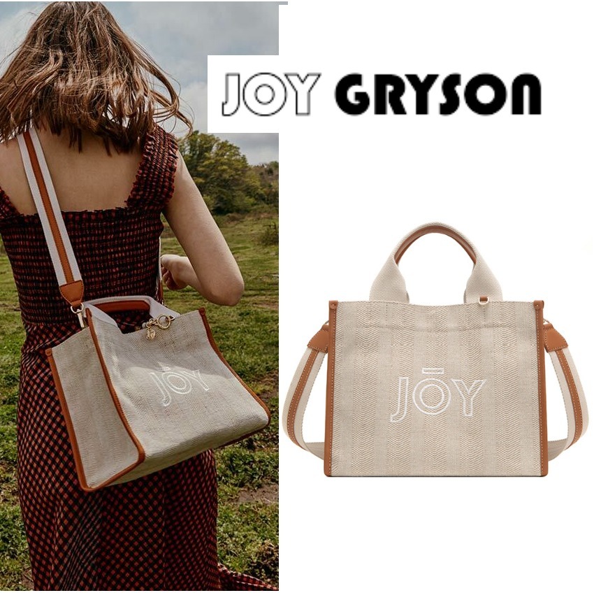 リネン素材●JOY GRYSON●カリビアン2Wayショルダーバッグ