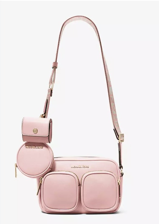 MICHAEL KORS☆ロゴストラップ☆レザー・クロスボディ MICHAEL KORS☆ロゴストラップ☆レザー・クロスボディ (Michael