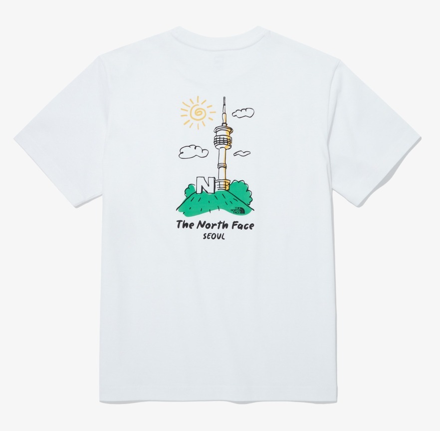 ★24SS★【ノースフェイス】M'S SEOUL FOUR SEASONS S/S R/TEE★ ☆24SS☆【ノースフェイス】M'S SEOUL FOUR SEASONS S/S R/TEE
