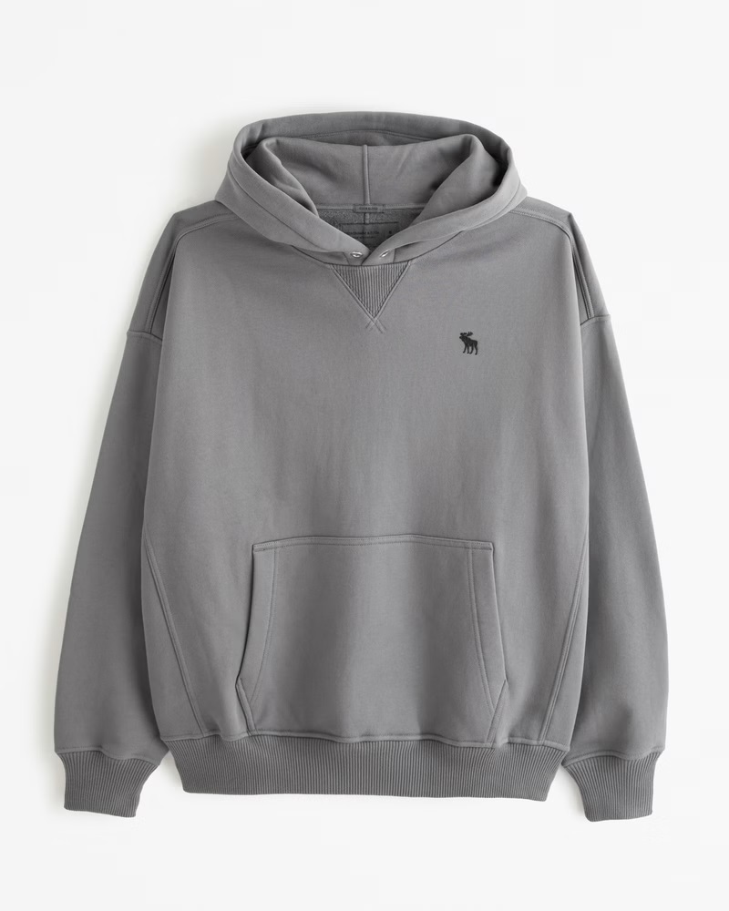 Abercrombie&Fitchプレミアムヘビーウエイトパーカーwx079