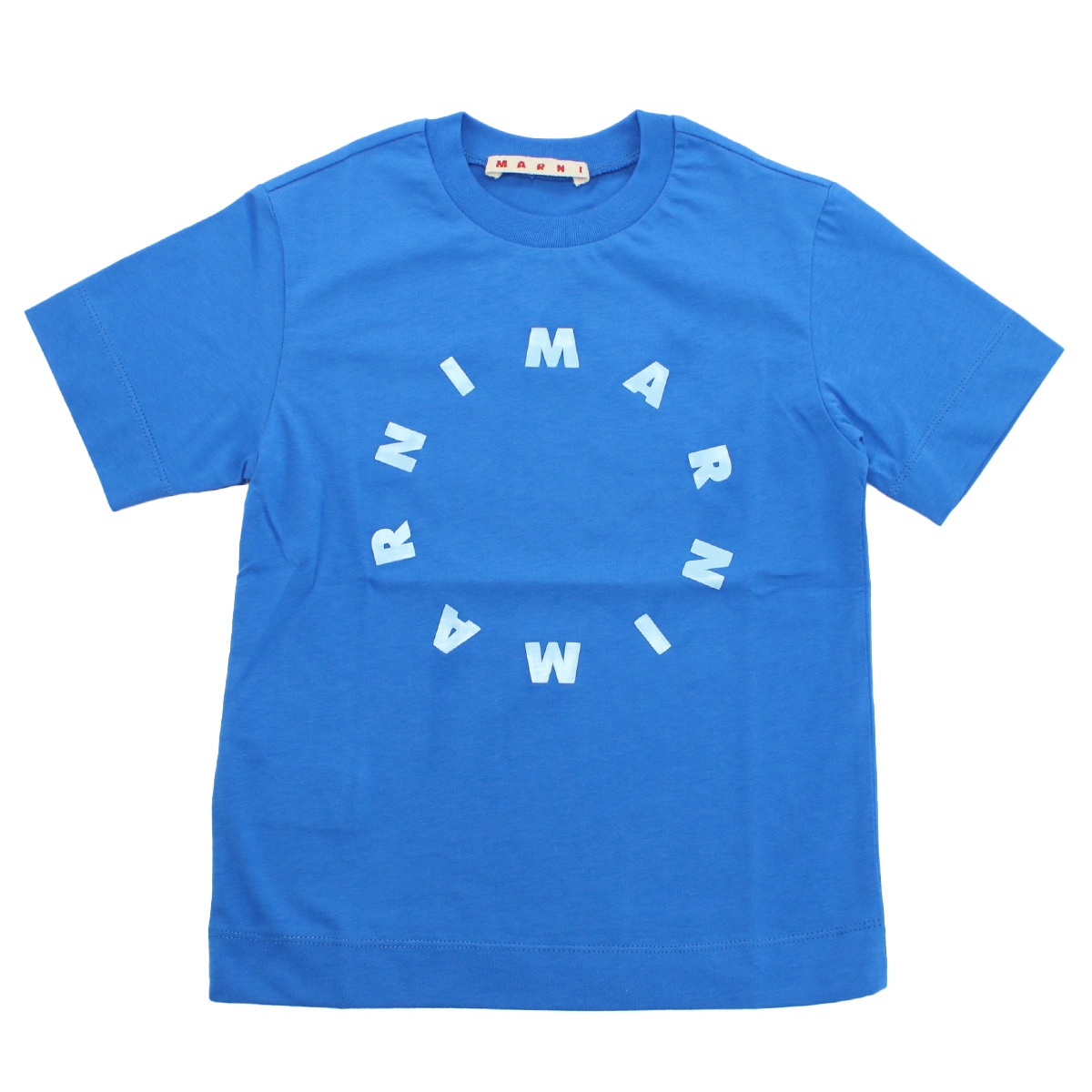 【国内即発】24SS！MARNI ロゴ キッズＴシャツ M01069 0M846