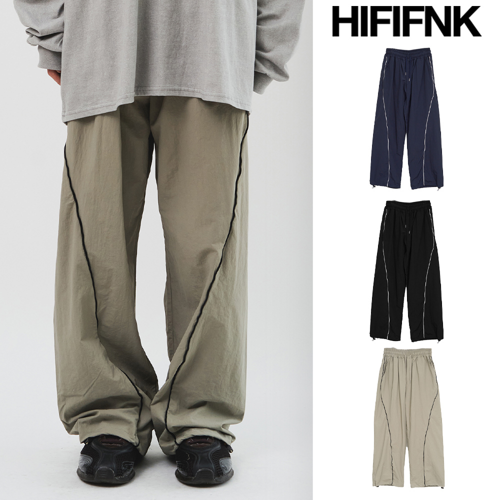 【HI FI FNK】Lake Wave Nylon Pants