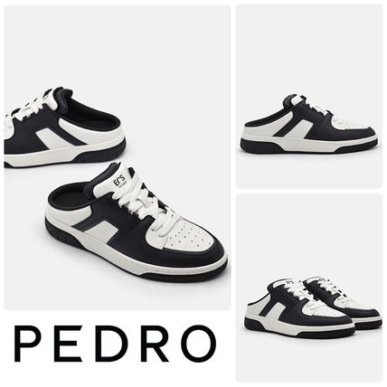 Pedro Low-Top Rubber Sole Casual Style Street Style Plain Elegant Style