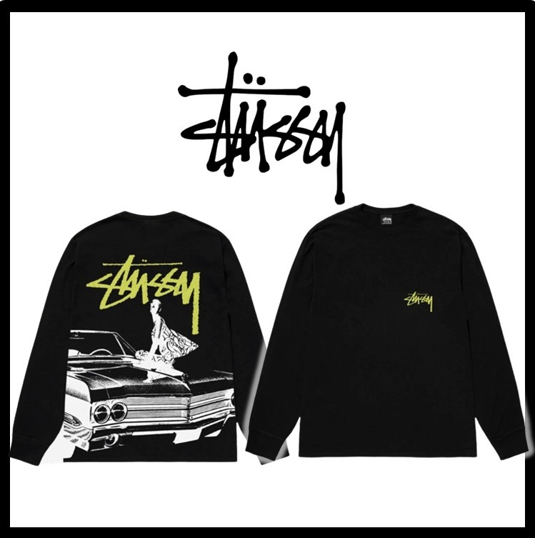 ★送料・関税込★Stussy★Stussy Beat Crazy LS TEE★Black