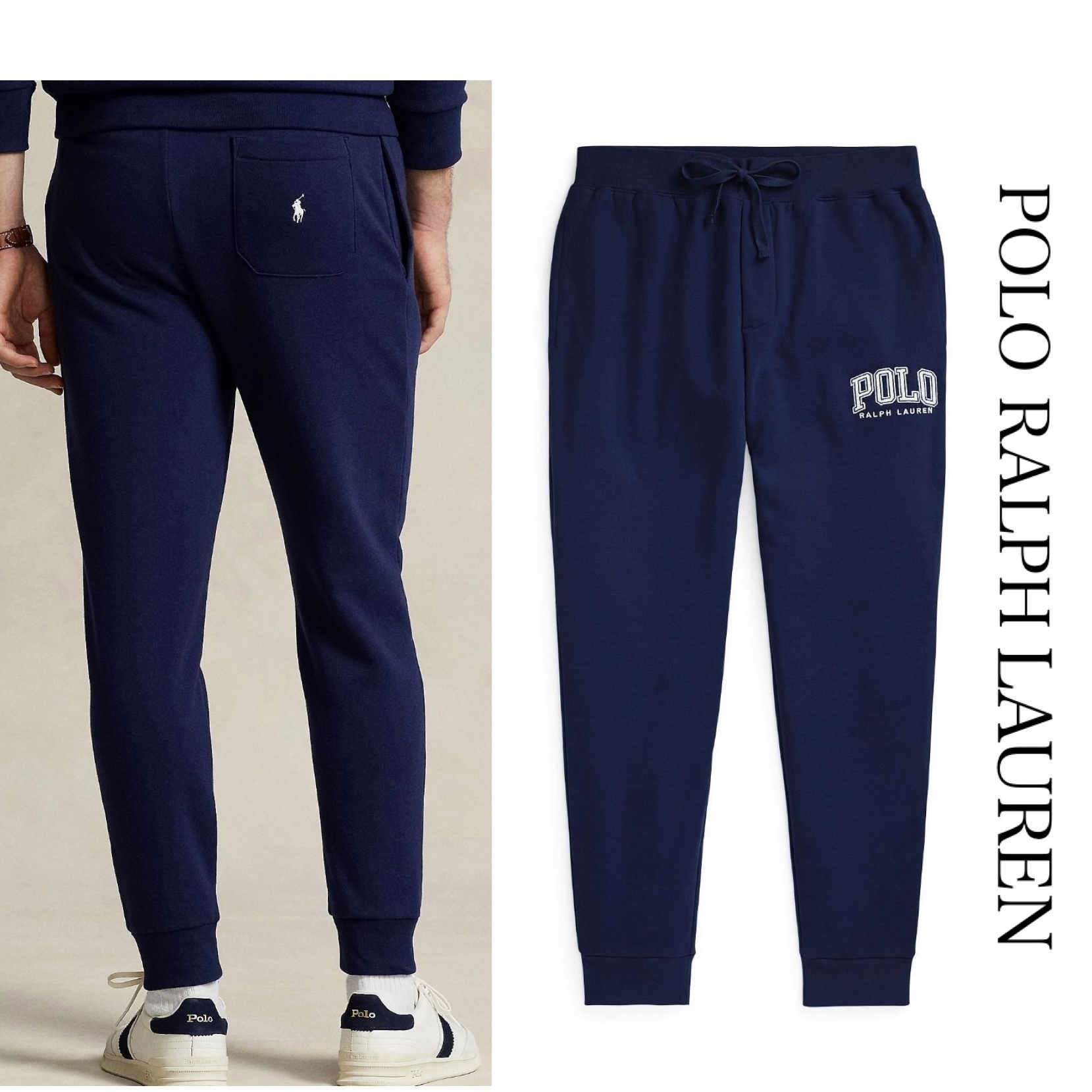 送料関税込み【POLO RALPH LAUREN】 ロゴ スウェットパンツ 送料関税込み☆POLO RALPH LAUREN ロゴ スウェットパンツ