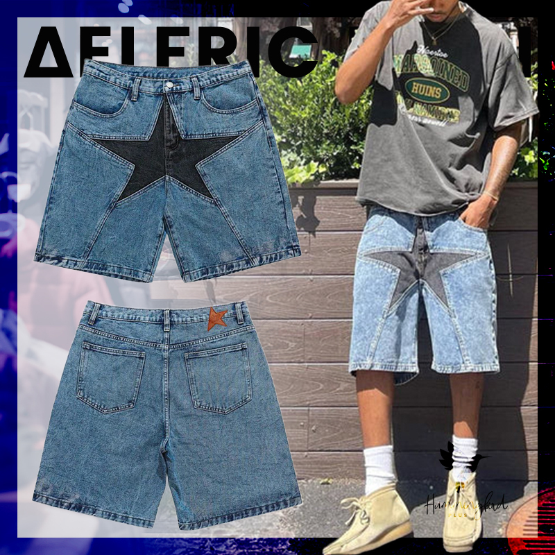 Aelfric Eden ★ スター パッチワーク ショートパンツ
