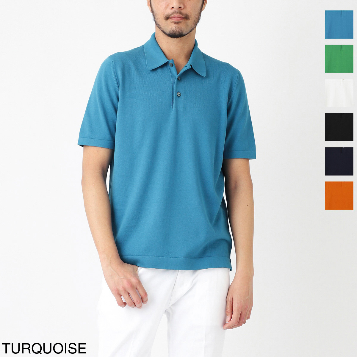 Gran Sasso ニットポロシャツ 58139-18120