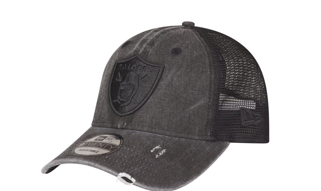New Era ラスベガス レイダース メッシュキャップ ダメージ加工