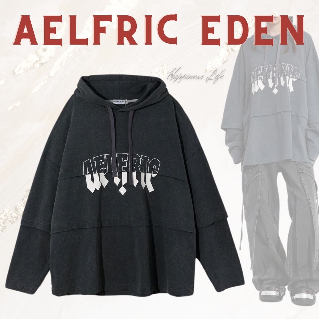 ★Aelfric Eden★ パッチワーク パーカー★送料間税込