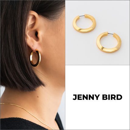 JENNY BIRD Earrings Costume Jewelry Casual Style Street Style Party Style Brass