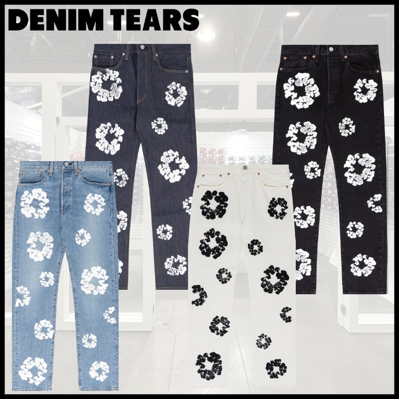 ☆関税/送料込み☆【Denim Tears】コットンウォッシュジーンズ