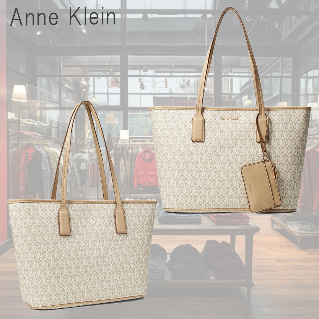 【Anne Klein】AKキューブロゴトート