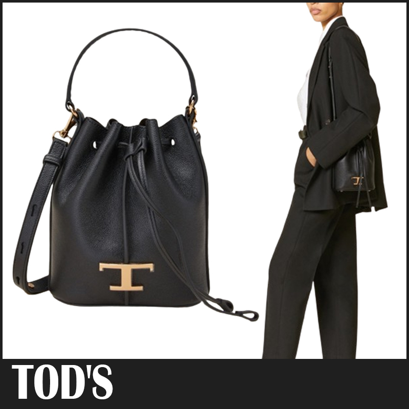 送料関税込 TOD’S MICRO タイムレス バケット ショルダーバッグ