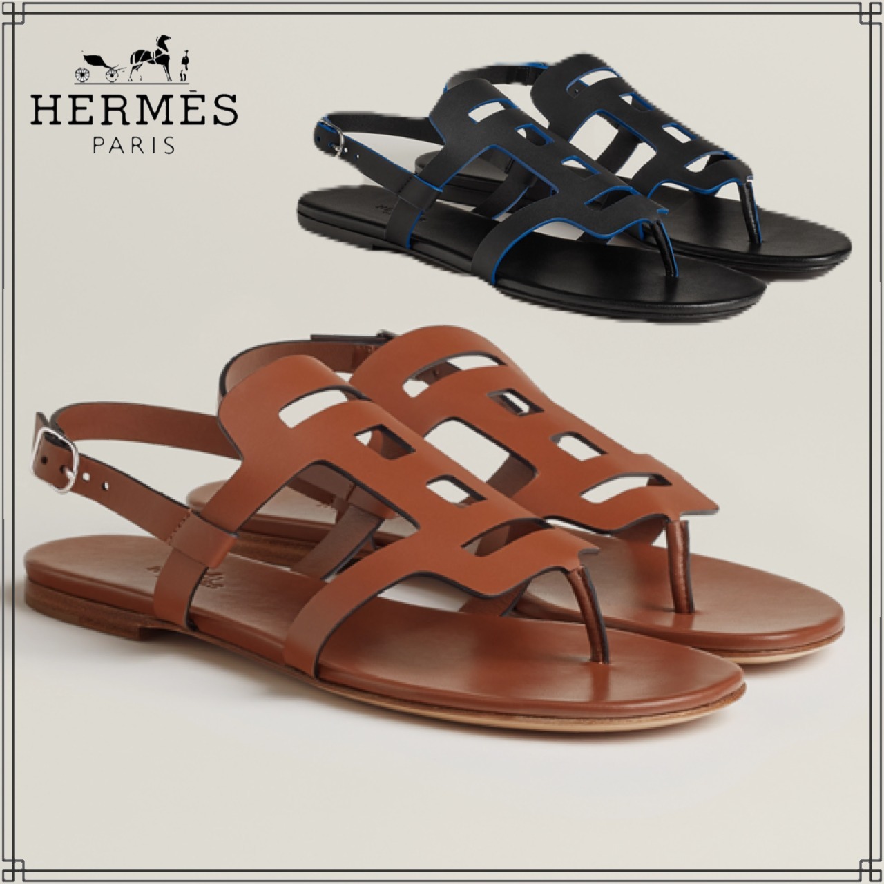 夏のお洒落に♡【HERMES】 IPHIGENIE サンダル