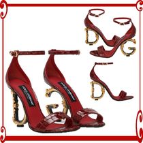 【DOLCE&GABBANA】20AW ドルガバDGヒールモルドレナッパサンダル メンズサンダル、スライドサンダル＆ミュール | ドルチェ