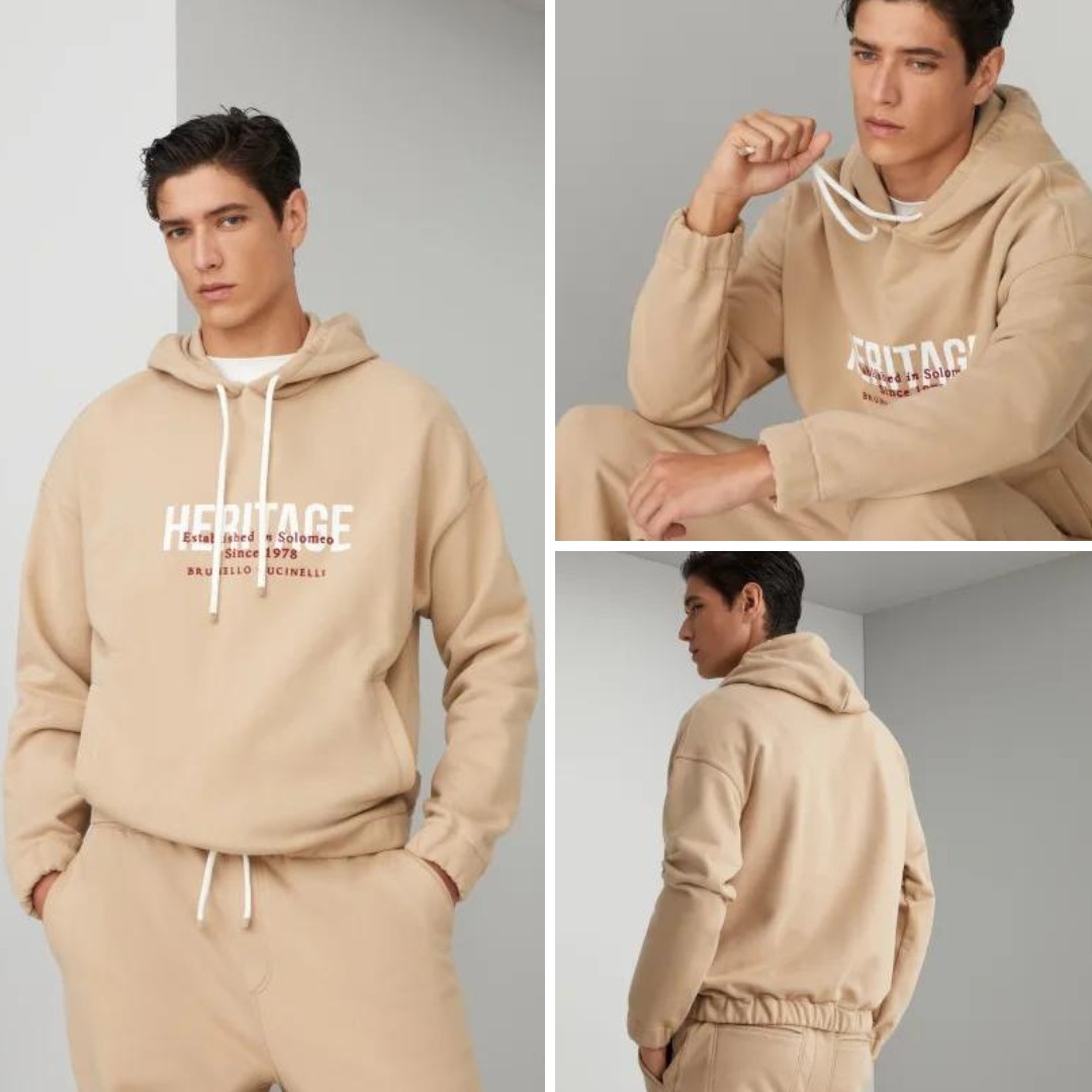 《送料無料》 BRUNELLO CUCINELL top wear with hood