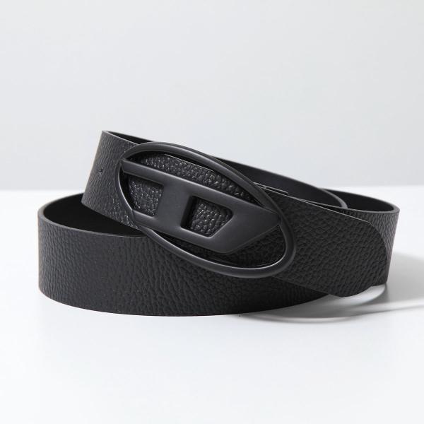 DIESEL ベルト B-1DR REV II X09812 P4420 オーバルDロゴ