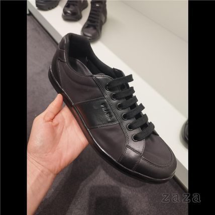 【セール】プラダ☆ロゴ レザーナイロンスニーカー☆2EG355 2OGI 2EG355 PRADA(プラダ) - 海外通販のBUYMA