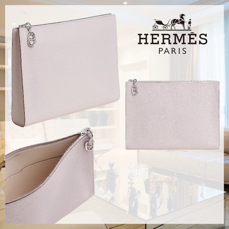 【使いやすい♪】HERMES《ジペンゴ》クラッチバッグ GM