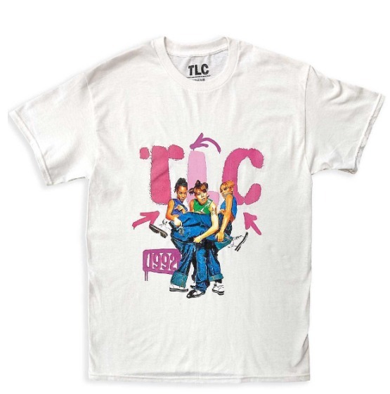 オフィシャル★TLC バンドTシャツ 日本未入荷 HIPHOP RAP TEES