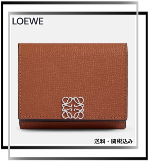 【関税込】LOEWE(ロエベ) アナグラム レザーウォレット