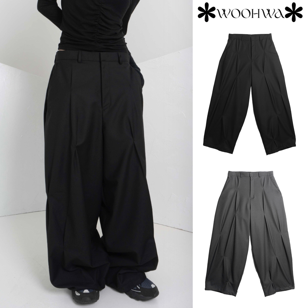 【WOOHWA】BATEK BALLON SLACKS