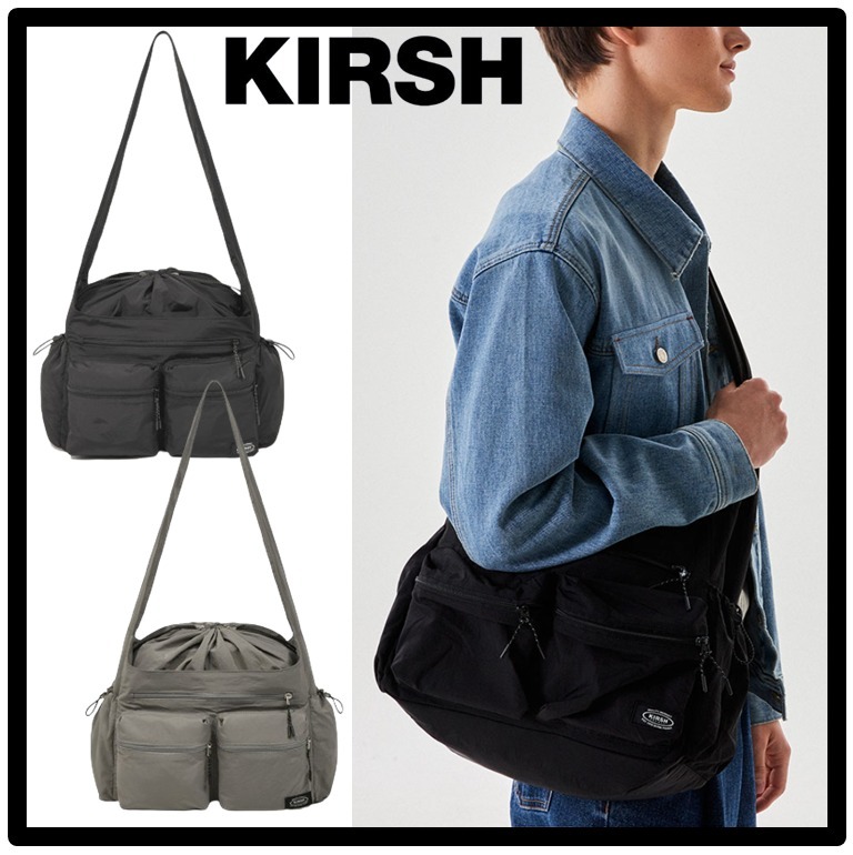 ☆送料・関税込☆KIRSH★POCKET DRAWSTRING CROSS BAG★
