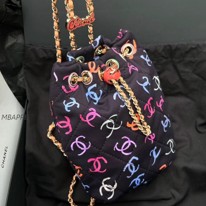 《24SS》ロゴがキュート♪【CHANEL】シャネル バックパック
