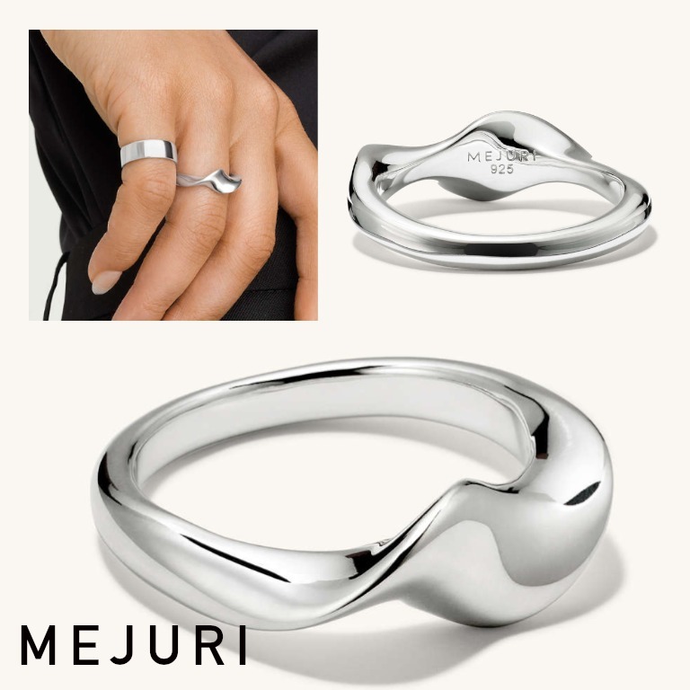 【大セール】 MEJURI Wave リング