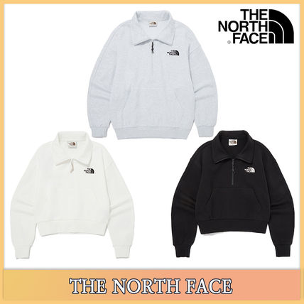 THE NORTH FACE Hoodies & Sweatshirts Unisex Street Style Logo Hoodies & Sweatshirts