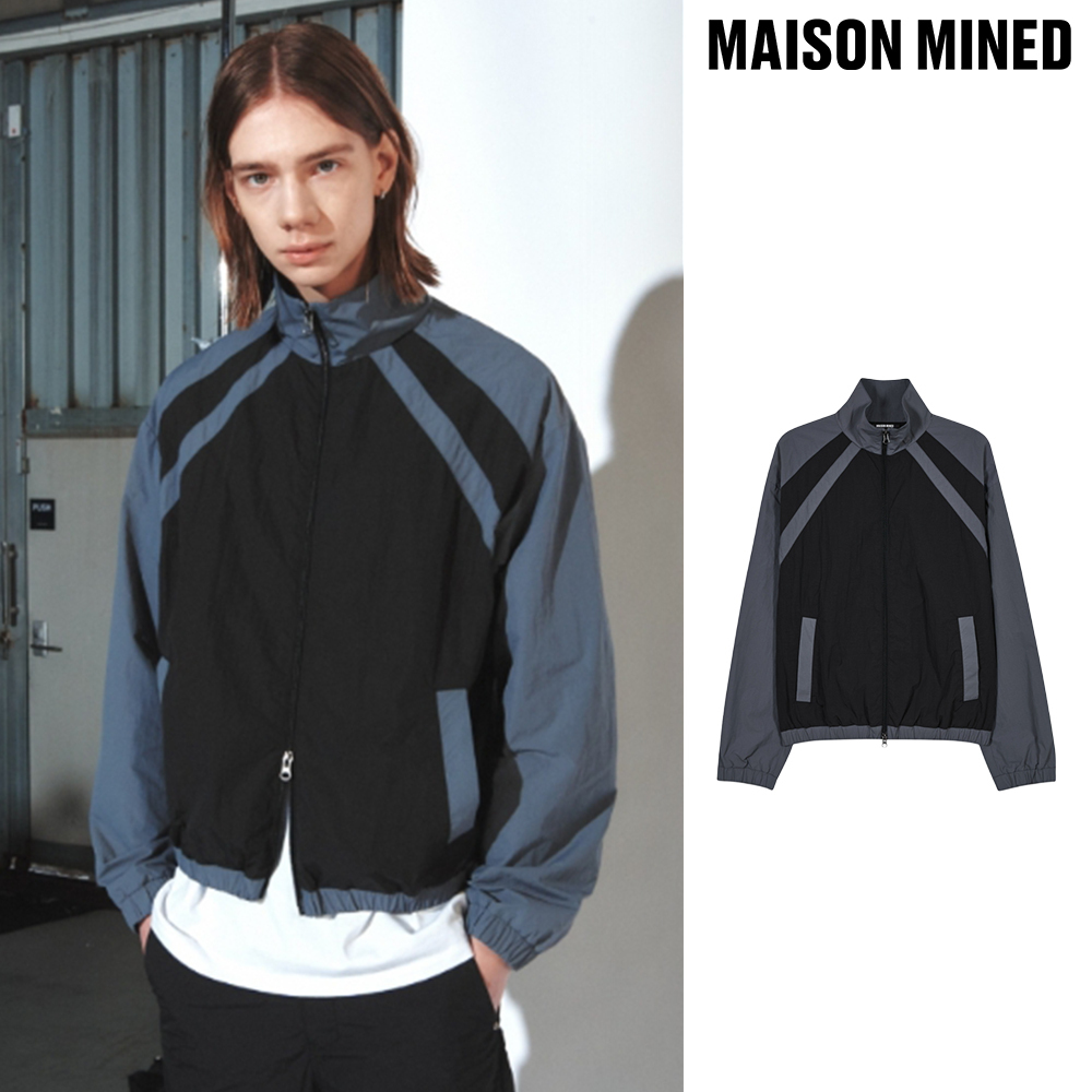 【MAISON MINED】24SS★ SECTOR NYLON TRACK JUMPER