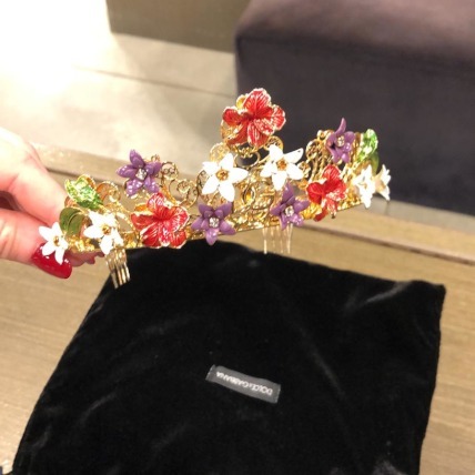 Dolce & Gabbana フラワーティアラー