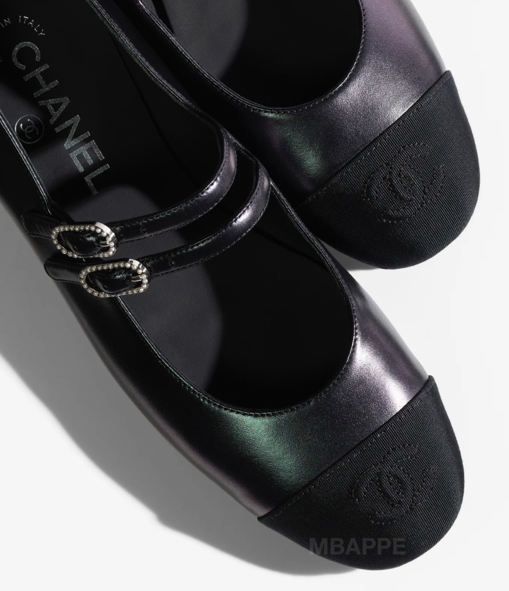《24SS》2色展開【CHANEL】メリージェーンズ パンプス