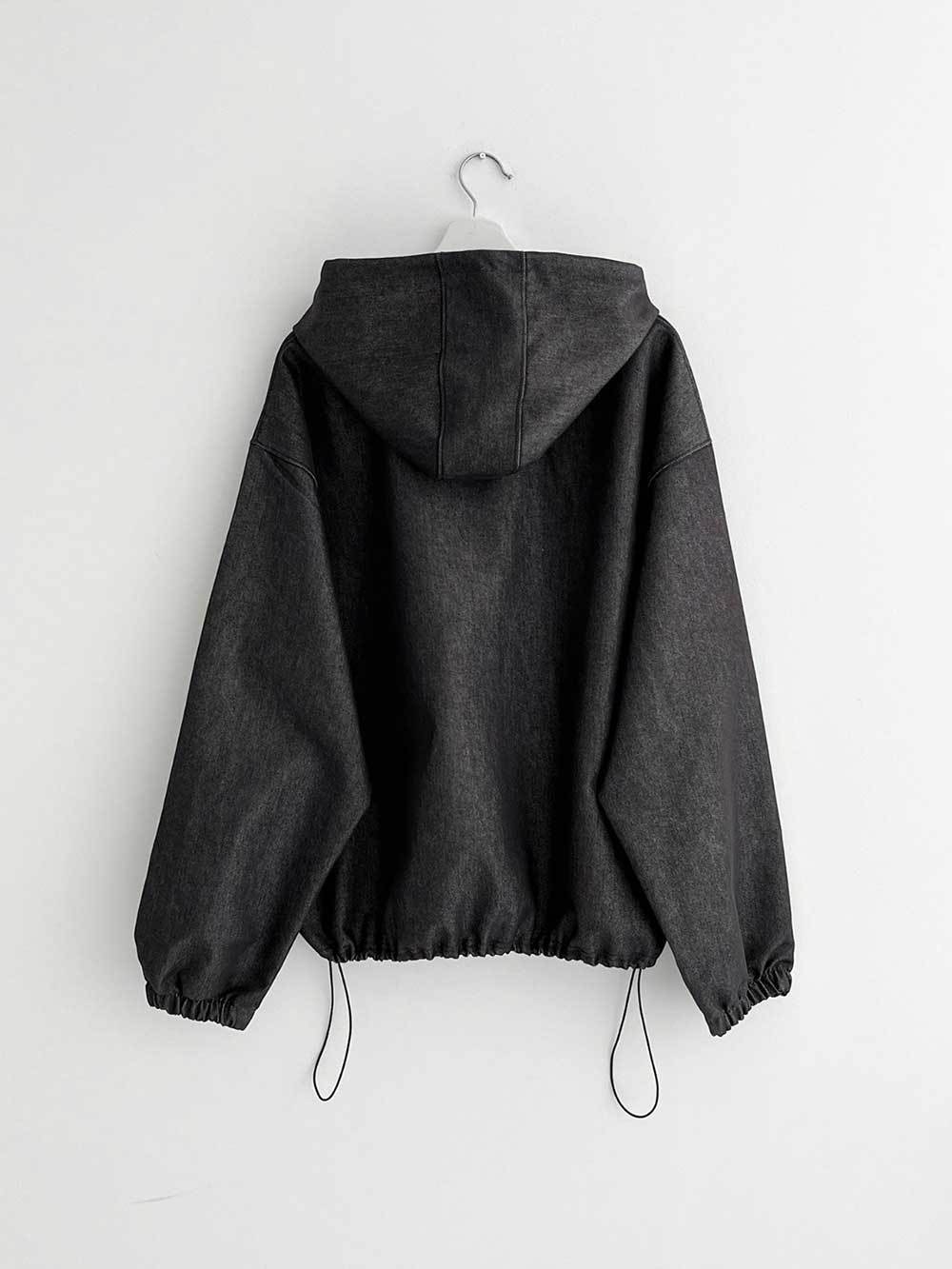 パーカー・フーディ ASCLO Pure Denim Balloonfit Hood Zip Up (2color) ASCLO Pure Denim Balloonfit Hood Zip Up (2color) (ASCLO