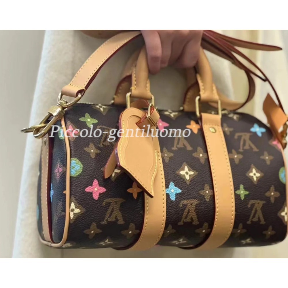 カラフルなモノグラム☆】 ルイヴィトン キーポル25