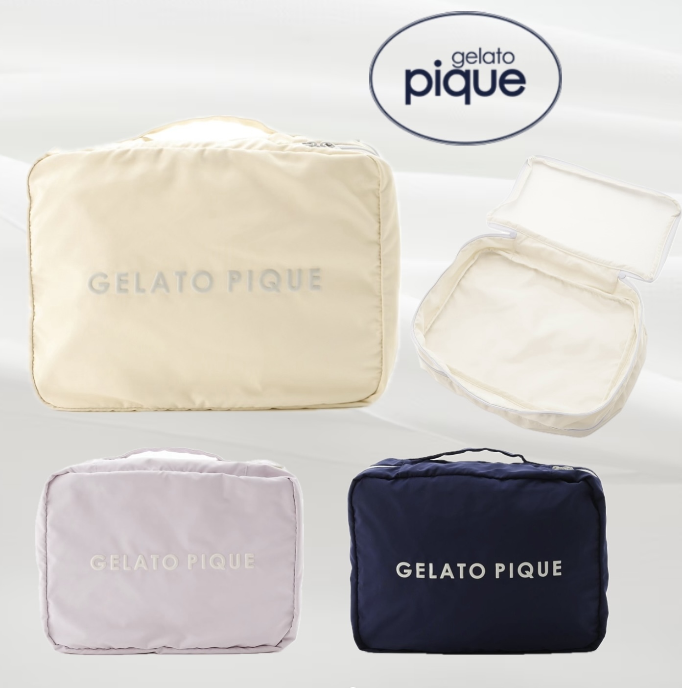 【gelato pique】カラバリトラベルポーチM