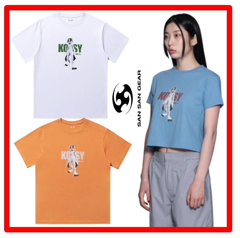 ★韓国の人気★【San San Gear】★Koesy Series Tシャ.ツ★