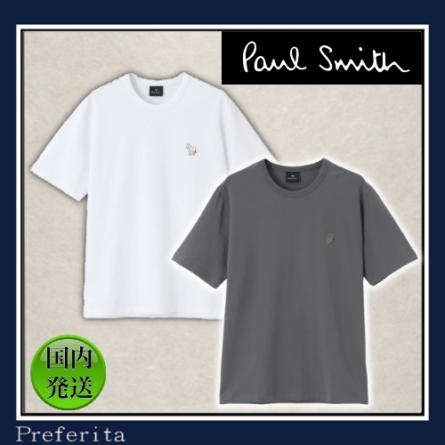 【Paul Smith】シーズンゼブラ ワンポイント 半袖 Tシャツ ロゴ