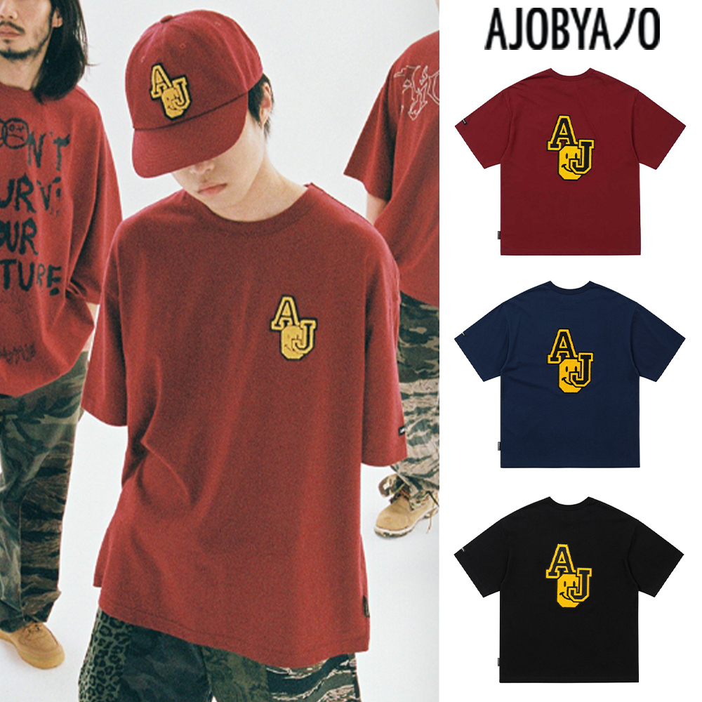 【AJO AJOBYAJO】24SS★ [PBA] Smile AJO T-Shirt