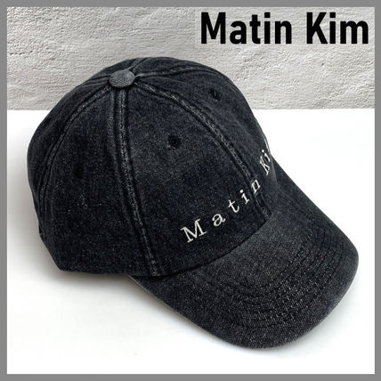 Matin Kim Caps Unisex Street Style Caps