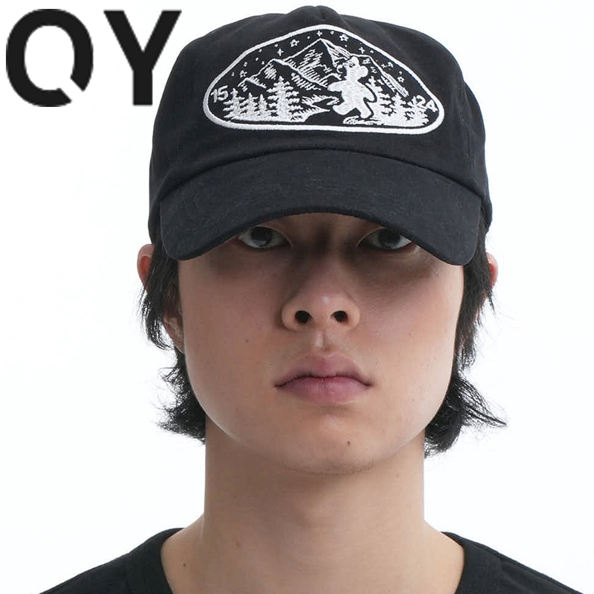 ★OY★ C.P ODOLLY CAP-BLACK★正規品/韓国直送料込/人気