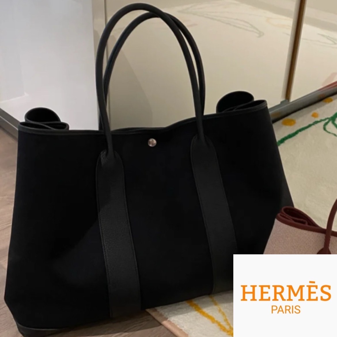 【HERMES 】シンプルコーデに★エルメス ガーデンパーティ 49