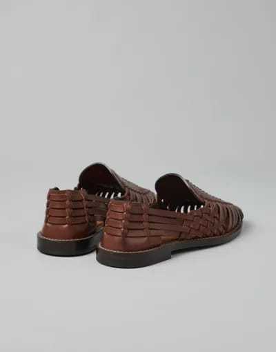 《送料無料》 BRUNELLO CUCINELL calfskin sandals
