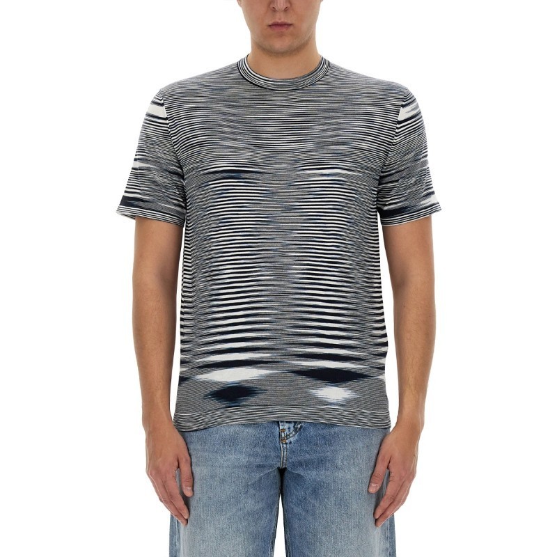 Tシャツ・カットソー MISSONI SS24 COTTON T-SHIRT (UC23SL03_BK013BF7050)