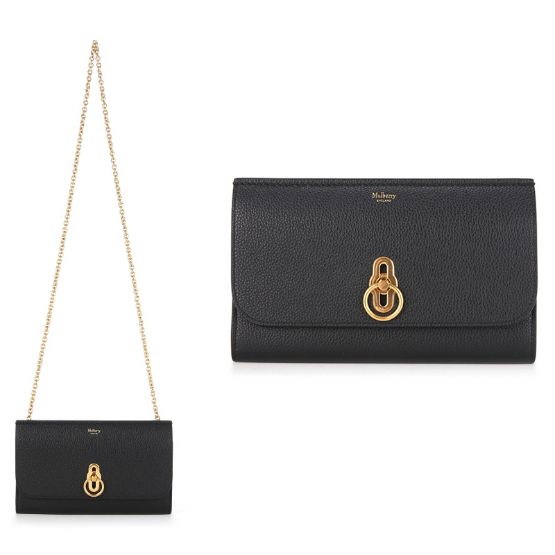 関税負担なし☆Mulberry アンバリー クラッチ ショルダーバッグ
