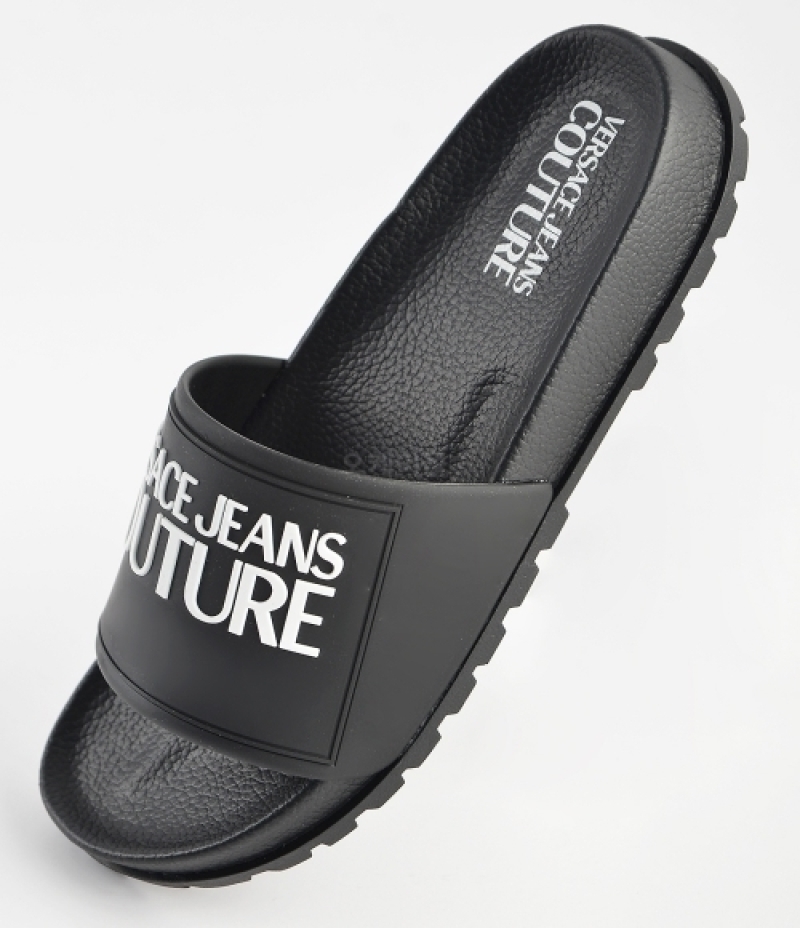 VERSACE｜SLIPPERS (FONDO SHELLY SLIDERS (76VA3SQ2 71353